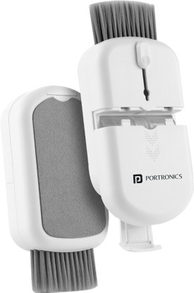 Portronics Clean P 10 in 1 Screen Cleaner Multipurpose Device Cleaning Kit for Computers, Mobiles, Laptops  (POR-2100 White)