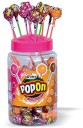 Mahak Lollipop / Pop On Lollipop Jar with delicious taste , children choice ,everyone enjoy the taste milky strawberry, milky mango, milky caramel Lollipop  (770 g)