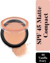 Marie Claire Paris Matte Set Glow Compact  (Ivory, 9 g)