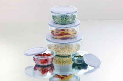 MASTER COOK  - 1000 ml, 2700 ml, 290 ml, 580 ml, 1700 ml Plastic Grocery Container  (Pack of 5, Blue)