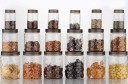 MAHADEV ENTERPRISE 18 pc ORIGINAL Stone Cold Best Price by mahadev enterprise - 300 ml, 650 ml, 1200 ml Plastic Grocery Container (Pack of 18, Clear)  - 350 ml, 650 ml, 1200 ml Plastic Grocery Container  (Pack of 18, Clear, Grey)