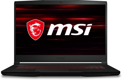 MSI GF63 Thin Core i5 10th Gen - (8 GB/1 TB HDD/Windows 10 Home/4 GB Graphics/NVIDIA GeForce GTX 1650 Max Q/60 Hz) GF63 Thin 10SCXR-1618IN / GF63 Thin 10SC-612IN Gaming Laptop  (15.6 inch, Black, 1.86 KG)