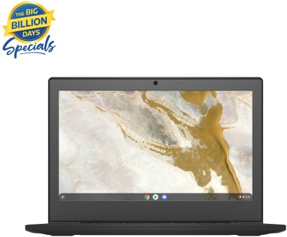 Lenovo IdeaPad 3 Chromebook Intel Celeron Dual Core - (4 GB/64 GB EMMC Storage/Chrome OS) ideapad 3 cb 11igl05 2 Chromebook  (11.6 Inch, Onyx Black, 1.12 kg)