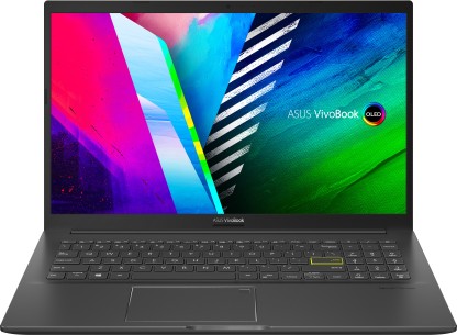 ASUS VivoBook K15 OLED (2022) Ryzen 5 Hexa Core AMD R5-5500U - (8 GB/1 TB HDD/256 GB SSD/Windows 11 Home) KM513UA-L502WS Thin and Light Laptop  (15.6 inch, Indie Black, 1.80 kg, With MS Office)