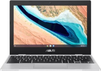 ASUS Chromebook Celeron Dual Core - (4 GB/64 GB EMMC Storage/Chrome OS) CX1101CMA-GJ0007 Chromebook  (11.6 Inch, Transparent Silver, 1.24 Kg)