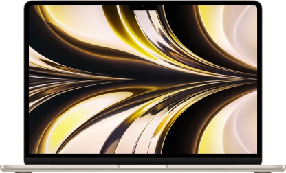 Apple 2022 MacBook AIR Apple M2 - (8 GB/256 GB SSD/Mac OS Monterey) MLY13HN/A  (13.6 Inch, Starlight, 1.24 kg)