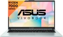 ASUS Vivobook Go 15 (2023) AMD Ryzen 3 Quad Core 7320U - (8 GB/512 GB SSD/Windows 11 Home) E1504FA-NJ323WS Thin and Light Laptop  (15.6 Inch, Green Grey, 1.63 Kg, With MS Office)