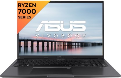 ASUS Vivobook 16 (2023) AMD Ryzen 5 Hexa Core 7530U - (8 GB/SSD/1 TB SSD/Windows 11 Home) M1605YA-MB531WS Laptop  (16 Inch, Tough Black, 1.88 Kg, With MS Office)