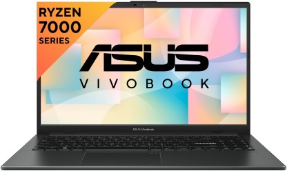 ASUS Vivobook Go 15 (2023) AMD Ryzen 3 Quad Core 7320U - (8 GB/512 GB SSD/Windows 11 Home) E1504FA-NJ322WS Thin and Light Laptop  (15.6 Inch, Mixed Black, 1.63 Kg, With MS Office)