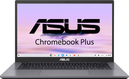 ASUS Chromebook Plus Intel Core i3 12th Gen 1215U - (8 GB/128 GB/Chrome OS) CX3402CBA-PQ0173 Chromebook  (14 Inch, Rock Grey, 1.44 Kg)