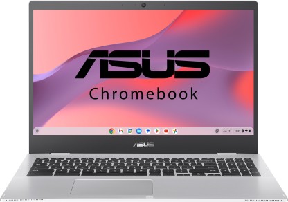 ASUS Chromebook Intel Celeron Dual Core N4500 - (8 GB/128 GB EMMC Storage/Chrome OS) CX1500CKA-NJ0395 Chromebook  (15.6 Inch, Transparent Silver, 1.80 Kg)