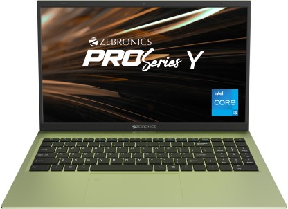 ZEBRONICS Pro Series Y Intel Core i5 11th Gen 1155G7 - (16 GB/512 GB SSD/Windows 11 Home) ZEB-NBC 2S Thin and Light Laptop  (15.6 inch, Sage Green, 1.65 Kg)
