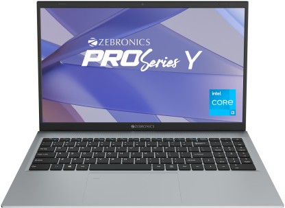 ZEBRONICS Pro Series Y Intel Core i3 11th Gen 1125G4 - (8 GB/512 GB SSD/Windows 11 Home) ZEB-NBC 1S Thin and Light Laptop  (15.6 inch, Silver, 1.65 Kg)