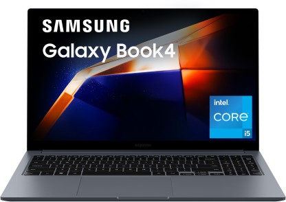 SAMSUNG Galaxy Book4 Metal Intel Core i5 13th Gen 1335U - (16 GB/512 GB SSD/Windows 11 Home) NP750XGJ-KG2IN / NP750XGJ-LG2IN Thin and Light Laptop  (15.6 Inch, Gray, 1.55 Kg, With MS Office)