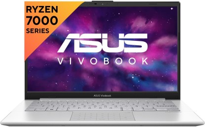 ASUS Vivobook Go 14 AMD Ryzen 3 Quad Core 7320U - (8 GB/512 GB SSD/Windows 11 Pro) E1404FA-NK321WS Thin and Light Laptop  (14 Inch, Cool Silver, 1.38 Kg, With MS Office)
