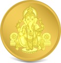 LORDS JEWELS Ganesh Ji 24 (999) K 1 Gram Yellow Precious Gold Coin 24 (999) K 1 g Gold Coin
