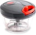 DDecora 3 Stainless Steel Blade, powerful mini handy quick 450 ml (GRAY) Vegetable & Fruit Chopper  (1)