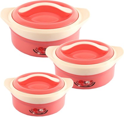 cello Pack of 3 Serve Casserole Set  (1500 ml)