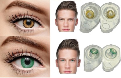 Optify Monthly Disposable  (0, Colored Contact Lenses, Pack of 2)