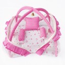 KAMAL CHILD CARE Laddu gopal bed 0 to 6 No. Laddu gopal ji Dress  (Cotton)