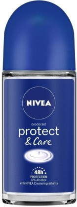 NIVEA Protect & Care Deodorant Roll-on  -  For Women  (50 ml)