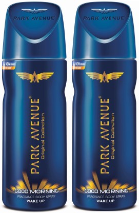PARK AVENUE Good Morning Deodorant Spray  -  For Men  (200 g, Pack of 2)