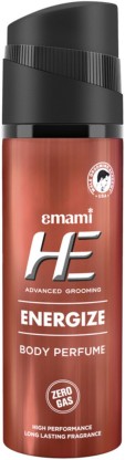 HE Energize Perfume Grap Advance Grooming Body Spray  -  For Men  (120 ml)