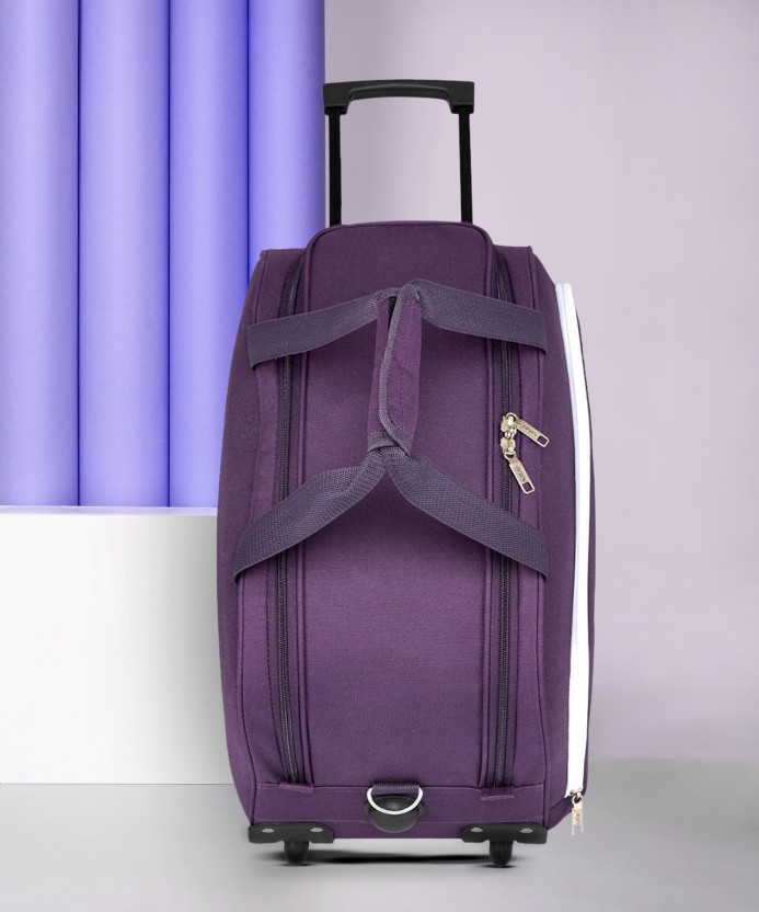 56 L Strolley Duffel Bag - PEP 55 RDFL TROLLEY - Purple - Large Capacity