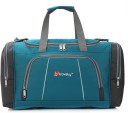 65 L Strolley Duffel Bag - Stylish Light Weight High Quality Travel Duffel Luggage Dhol Air Bag - Blue, Multicolor - Large Capacity