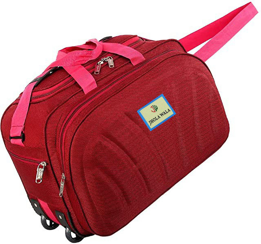 65 L Strolley Duffel Bag - 65 L Trolley Duffel Bag - Red - Regular Capacity - Red - Large Capacity