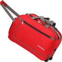 65 L Strolley Duffel Bag - 65 L Duffel Bag Stylish Havy Duty Strolley Luggage Travel Bag Regular Capacity- - Red - Large Capacity