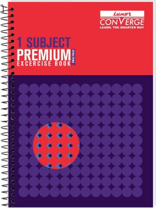 LUXOR Exercise Notebook-Focus A4 Notebook Ruled 160 Pages  (Focus)
