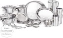Judge by TTK Prestige Pack of 51 Stainless Steel Dinner Set  (Silver)