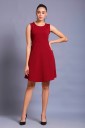 Women A-line Maroon Dress