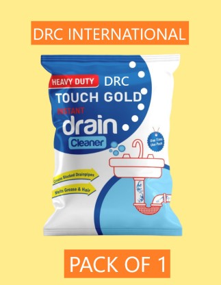 DRC_INTERNATIONAL Instant Drainage Block Remover Drain Cleaner Removes Clogs, Blockages in Sinks Powder Drain Opener  (50 g)