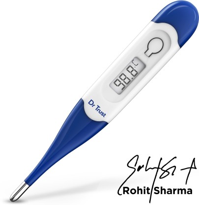 Dr. Trust DT-025 Waterproof Flexible Tip Digital Model no. 604 Thermometer  (White)