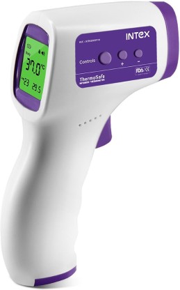 Intex Infrared Thermo Safe Thermometer  (White, Purple)