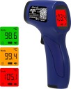Dr. Trust (USA) Model 610 Non Contact Infrared Forehead Digital Laser Thermal Scanner Gun For Fever Temperature Machine For Kids Adults & babies Thermometer  (Blue)