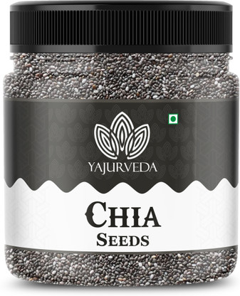 Yajurveda Natural Raw Chia Seeds 250gm-Nutritious , Rich in Calcium,| Weight loss product| Chia Seeds  (200 g)