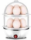 DeltaT Double Layer Electric Egg Boiler -EGG Egg Cooker(14 EGGS) EGG BOILER-1 Egg Cooker (14 Eggs) Egg Cooker Egg Cooker  (White, 14 Eggs)