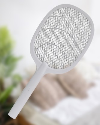 Killato by Weird Wolf Mosquito Bat Racket Rechargeable White Electric Insect Killer Indoor, Outdoor  (Bat)