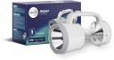 Wipro Jasper multifunctional rechargeable torch and emergency lantern with backup upto 5 hrs Lantern Emergency Light  (White)