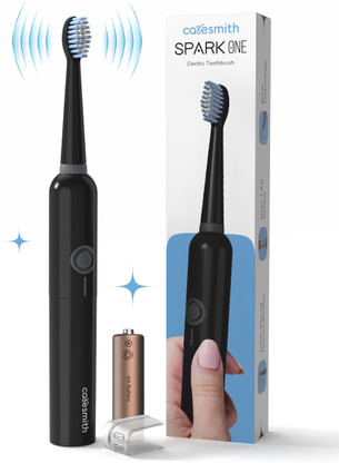 caresmith SPARK One Battery Electric Toothbrush  (Black)