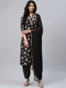 Women Kurta and Salwar Set Pure Silk