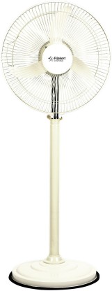 Flipkart SmartBuy Rapid 400 mm Anti Dust 3 Blade Pedestal Fan  (White, Pack of 1)