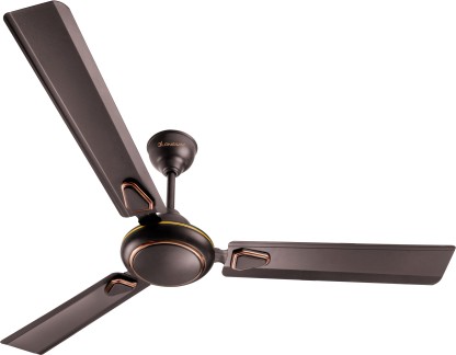 Longway Kiger 1200 mm Ultra High Speed 3 Blade Ceiling Fan  (Smoked Brown, Pack of 1)