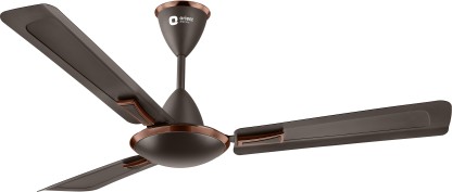 Orient Electric Avalon Prime BEE Star Rated 1200 mm BLDC Motor 3 Blade Ceiling Fan  (Smoke Brown, Pack of 1)