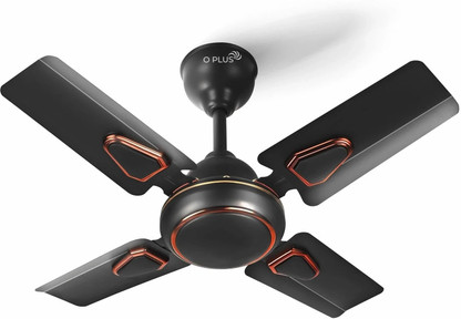 O PLUS Creta with 24 Months Warranty Anti Dust Ceiling Fan  (Smock Brown | Pack of 1)