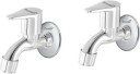 Prestige SS Jazz Bib Cock With Wall Flange-Pack Of 2 Faucets Bib Tap Faucet  (Wall Mount Installation Type)