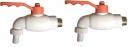 Prestige PVC Heavy Garden Tap/Outdoor Tap- set of 2 PVC Heavy Garden Tap/Outdoor Tap- set of 2 Bib Tap Faucet  (Wall Mount Installation Type)